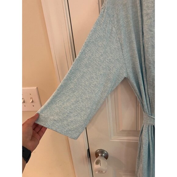 Softies Womens Light Blue Robe‎ Size Small/Medium - Picture 4 of 6